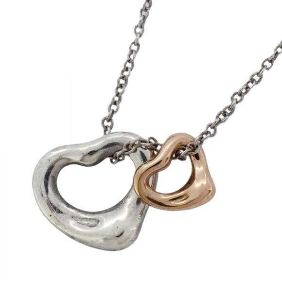 TIFFANY 18k Gold Heart Necklace